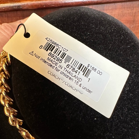 NWT Coach Signature Curb Chain Necklace - Picture 8 of 8